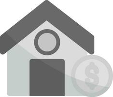 House Sale Creative Icon Design vector