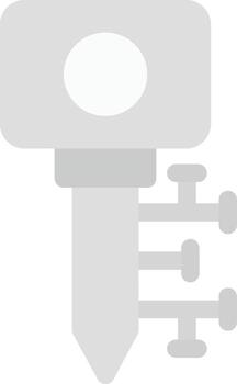 Digital Key Creative Icon Design vector