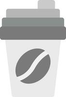 Flat Grey Scale vector