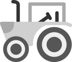 diseño de icono creativo de tractor vector