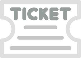 Ticket Creative Icon Design vector