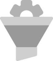 Funnel Creative Icon Design vector