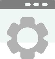 Web Settings Creative Icon Design vector