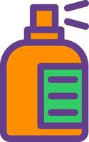 Spray Bottle Creative Icon Design vector