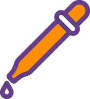 Pipette Creative Icon Design vector