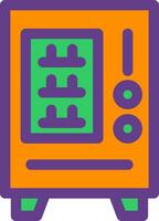 Vending Machine Creative Icon Design vector