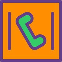 Emergency Call Creative Icon Design vector