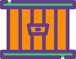 Jail Creative Icon Design vector