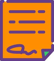 Document Creative Icon Design vector