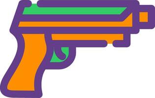 Gun Creative Icon Design vector