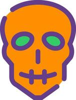 Skull Creative Icon Design vector