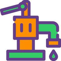 Hand Pump Creative Icon Design vector