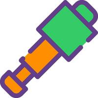 Spyglass Creative Icon Design vector