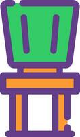 Chair Creative Icon Design vector