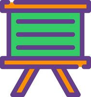 White Board Creative Icon Design vector