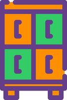 Office Locker Creative Icon Design vector