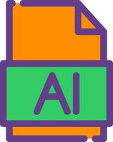 Ai File Creative Icon Design vector