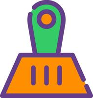Garbage Picker Creative Icon Design vector