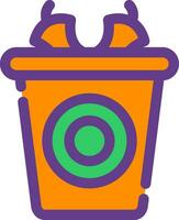 Waste Creative Icon Design vector