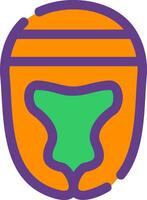 Helmet Creative Icon Design vector