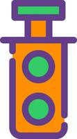 Light Creative Icon Design vector