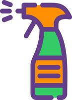 Spray Bottle Creative Icon Design vector