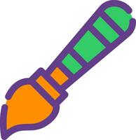 Line Filled Two Color vector