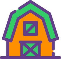 Barn Creative Icon Design vector