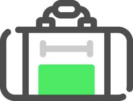 diseño de icono creativo de bolsa de deporte vector