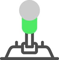 Joystick Creative Icon Design vector