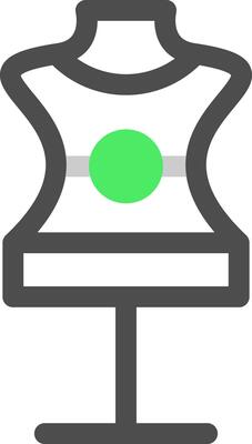 Mannequin Creative Icon Design