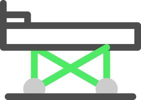 Stretcher Creative Icon Design vector