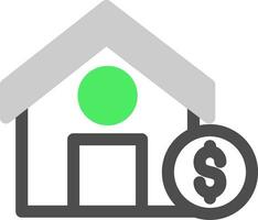 House Sale Creative Icon Design vector