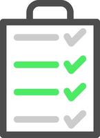 Checklist Creative Icon Design vector