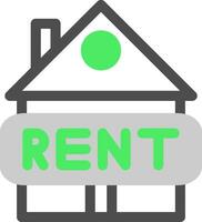 Rent Creative Icon Design vector