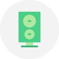 Speaker Creative Icon Design vector