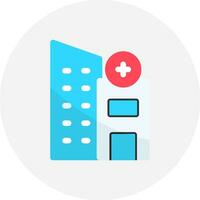 Hospital Property Creative Icon Design vector