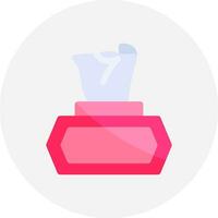 Wet Wipes Creative Icon Design vector