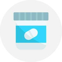 Pills Creative Icon Design vector