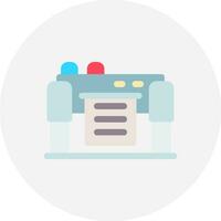 Plotter Creative Icon Design vector