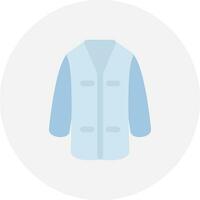 Lab Coat Creative Icon Design vector