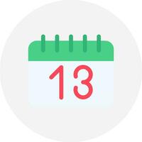 diseño de icono creativo de calendario vector