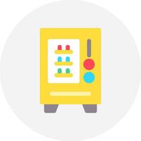 Vending Machine Creative Icon Design vector