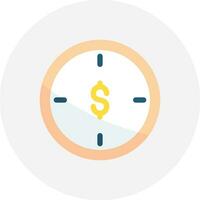 Money Hour Creative Icon Design vector