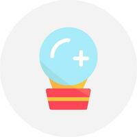 Crystal Ball Creative Icon Design vector