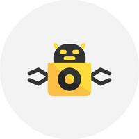 Robot Creative Icon Design vector