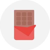 Chocolate Bar Creative Icon Design vector