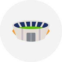 Stadium Creative Icon Design vector