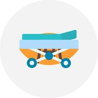 Stretcher Creative Icon Design vector