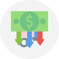Inflation Creative Icon Design vector
